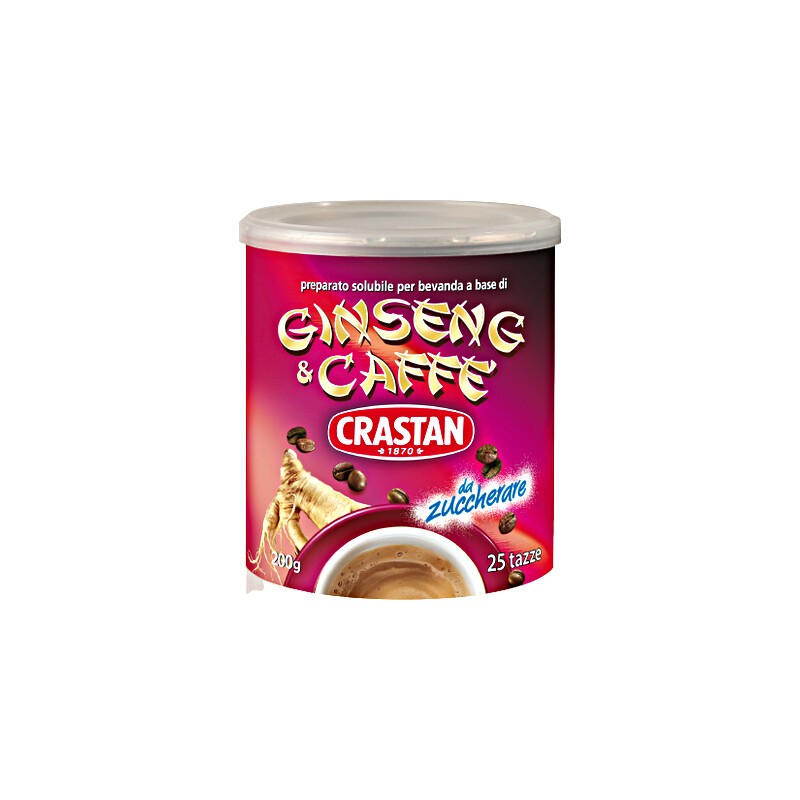 CRASTAN GINSENG&CAFFE\' DA ZUCCH. 200GR X 6 CF
