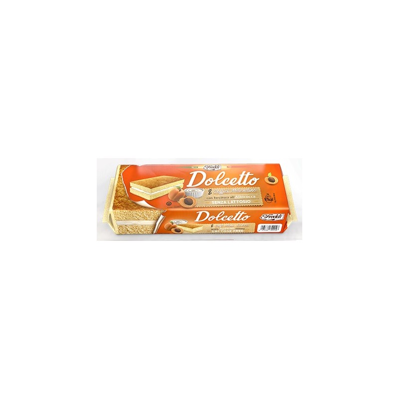 FREDDI DOLCETTO ALBICOCCA 200 GR X 16 CF