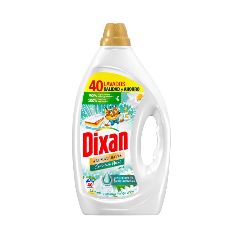 DIXAN DET. LIQUIDO 40 MIS. AROMATERAPY X 4 CF