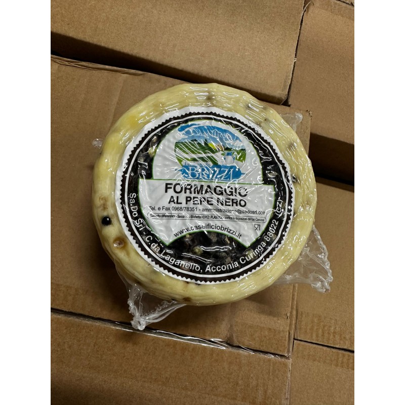 BRIZZI FORMAGGIO FRESCO AL PEPE NERO S/V