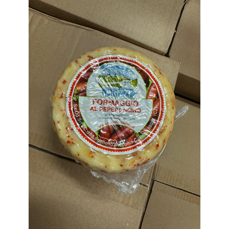 BRIZZI FORMAGGIO FRESCO AL PEPERONCINO S/V