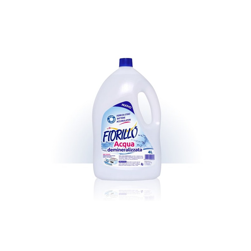 FIORILLO ACQUA DEMINERALIZZATA 4 LT X 4 PZ