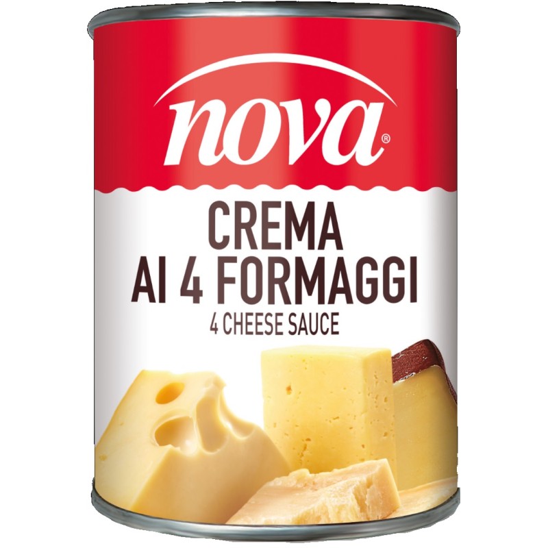 NOVA CREMA AI 4 FORMAGGI LATTA GR 800