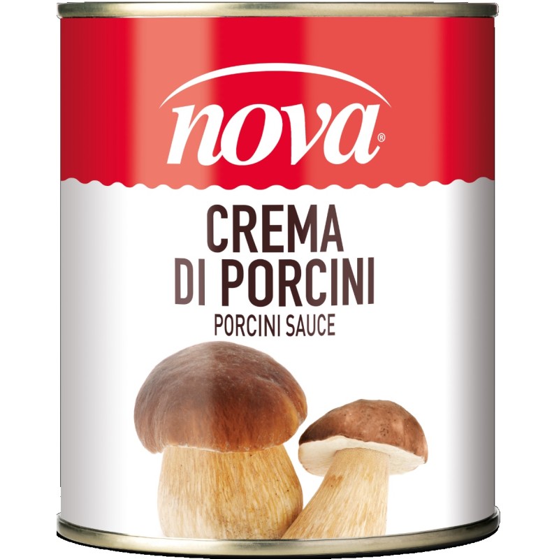 NOVA CREMA AI PORCINI LATTA GR 800