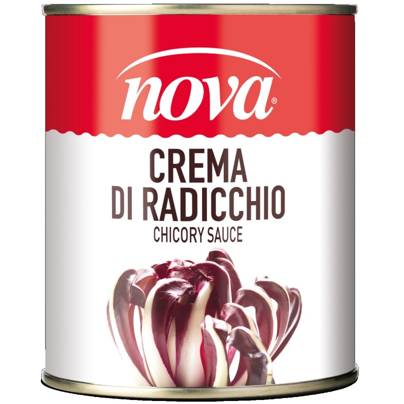 NOVA CREMA DI RADICCHIO LATTA GR 800