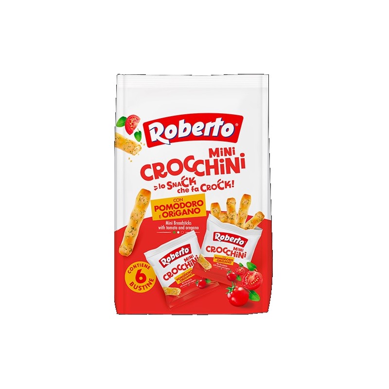 ROBERTO GRISSINI MINI CROCCHINI POM&ORIG MPK 25 GR X 6 PZ X 8 CF