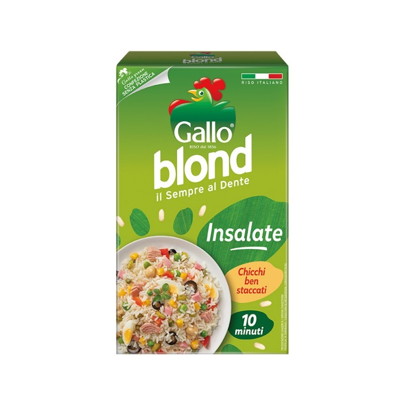RISO GALLO BLOND INSALATE KG 1 X 9 CF