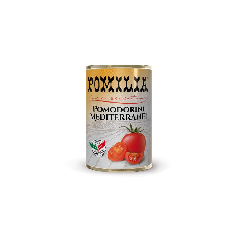 POMILIA POMODORINI MEDITERRANEI 400 GR X 24 CF