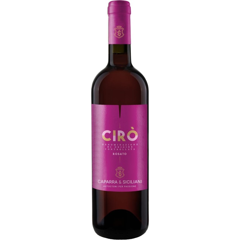 CAPARRA E SICILIANI VINO CIRO\' CLAS ROSATO CL 75 CL X 6 CF