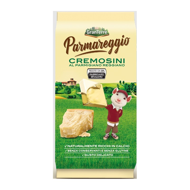 PARMAREGGIO CREMOSINI AL P.REGGIANO 125 GR X 12 CF