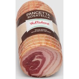 VALTIDONE PANCETTA ROSATELLA DOLCE 1/2 SV