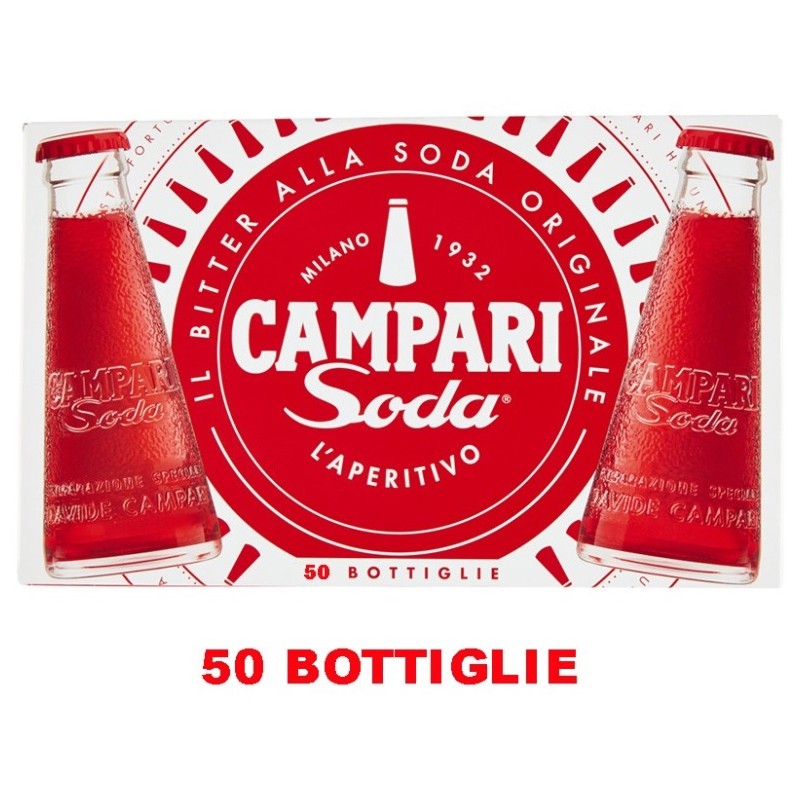 CAMPARI SODA 98 ML X 50