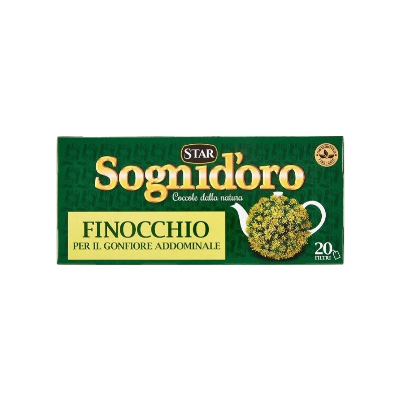 SOGNI D\'ORO TISANA FINOCCHIO 20 FILTRI X 12 PZ
