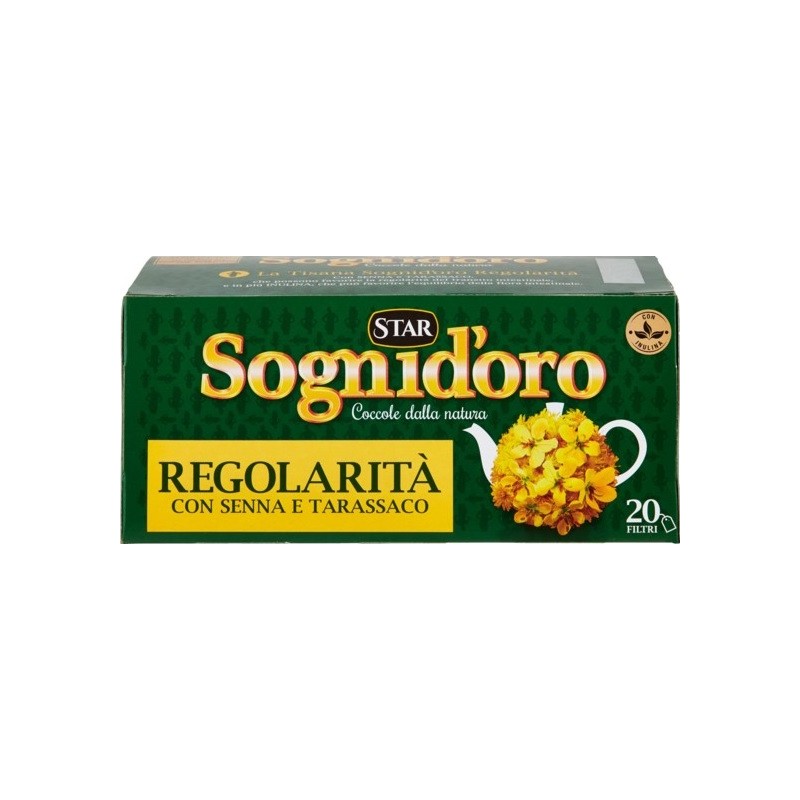 SOGNI D\'ORO TISANA REGOLARITA\' 20 FILTRI X 12 PZ