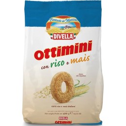 DIVELLA OTTIMINI RISO E MAIS GR.350 X 18 CF