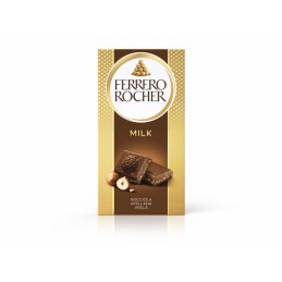 FERRERO ROCHER TAVOLETTA LATTE-NOCCIOLA G90X8