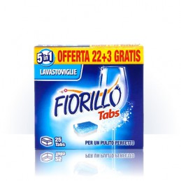 FIORILLO LAVASTOVIGLIE TABS 25PZX12PZ