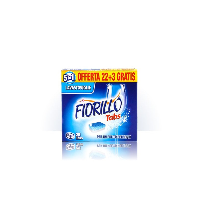 FIORILLO LAVASTOVIGLIE TABS 25PZX12PZ