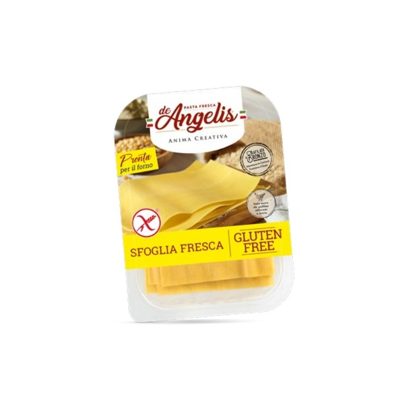 DE ANGELIS GLUTEN FREE SFOGLIA PER LASAGNE 250GR X 8 CF