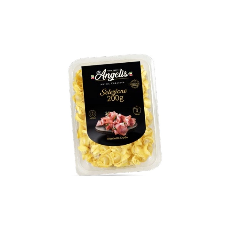 DE ANGELIS TORTELLINI AL PROSCIUTTO CRUDO 200 GR X 8 CF