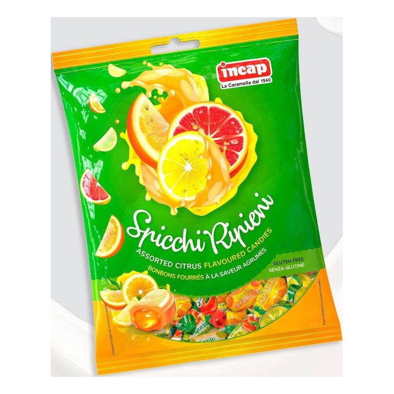 INCAP SPICCHI RIPIENI 200 GR X 24 CF