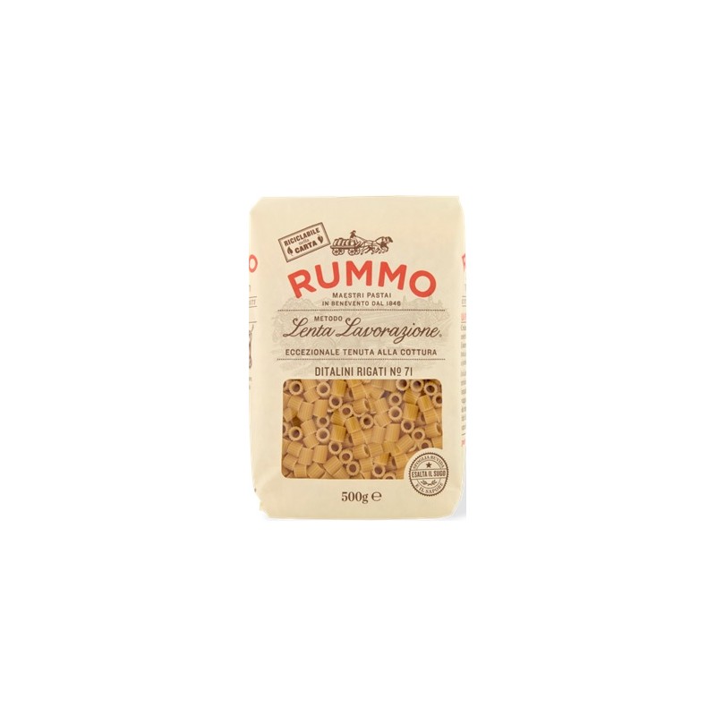 RUMMO DITALINI RIGATI 71 500 GR X 16 PZ