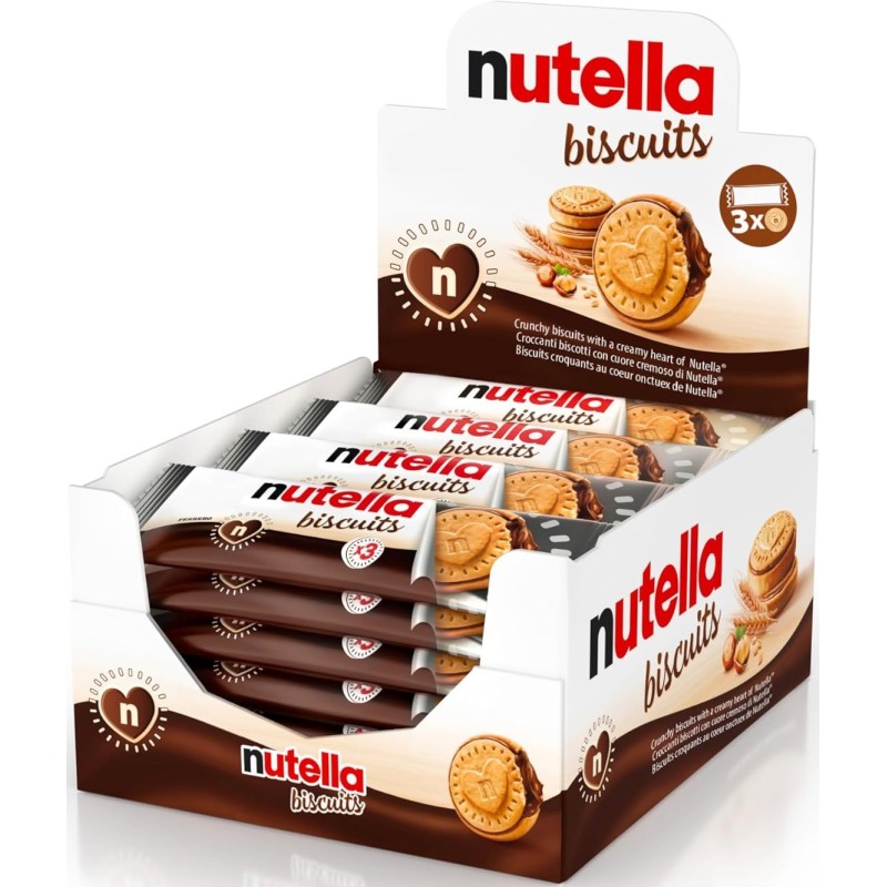 FERRERO NUTELLA BISCUITS T3 X 28 CF