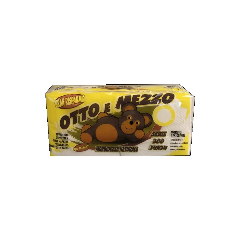 OTTOEMEZZO TOVAGLIOLI 1 VELO 33X33 GRAN RISPARMIO X 18 CF