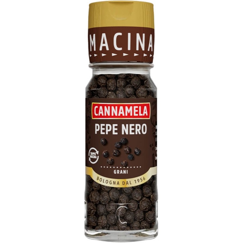 CANNAMELA TAPPOMACINA PEPE NERO GR.28 X 6 CF