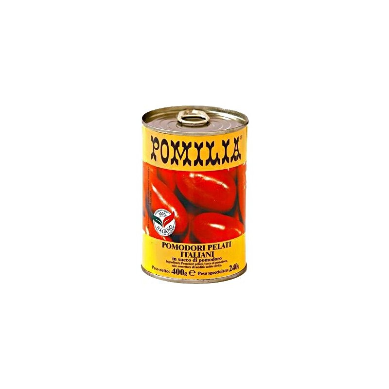 POMILIA POMODORI PELATI 400 GR X 24 CF