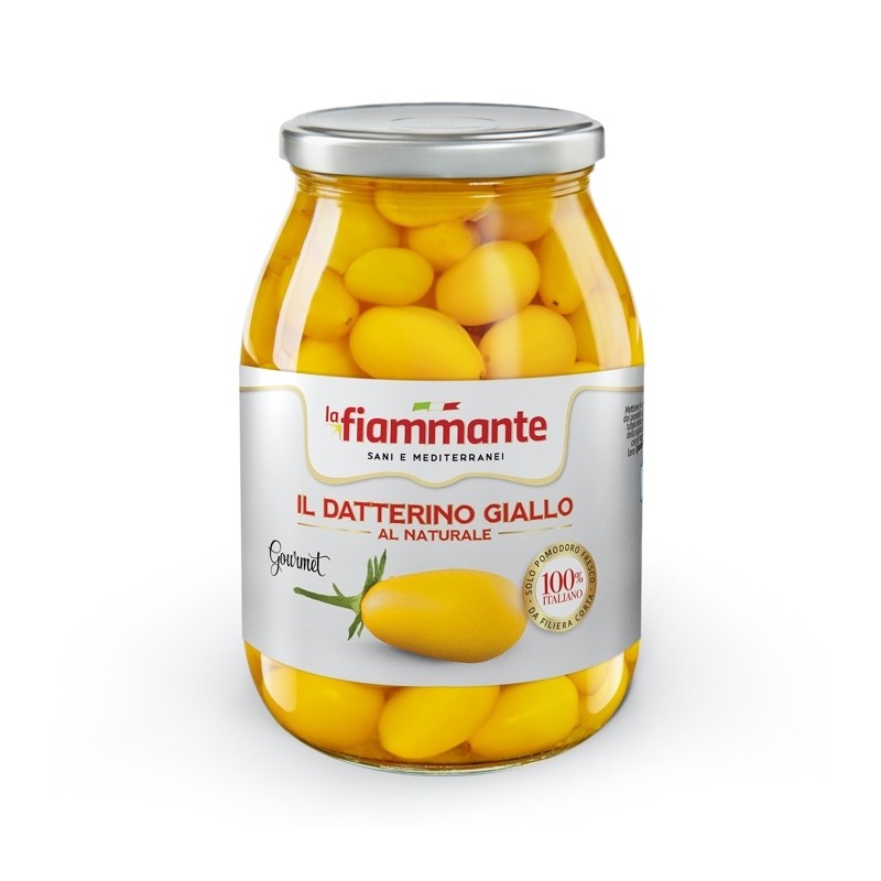 LA FIAMMANTE POM. DATTERINI GIALLI AL NAT. KG 1,2 X 6 CF