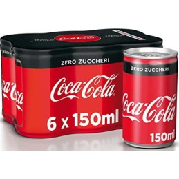 COCA COLA ZERO LATTINA 15 CL X 24