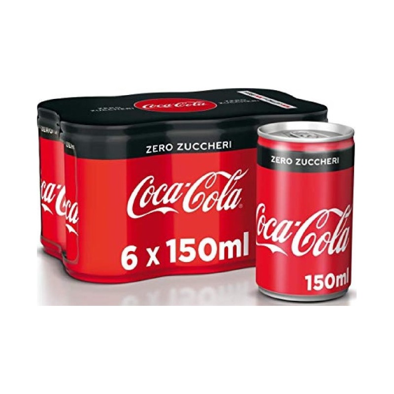 COCA COLA ZERO LATTINA 15 CL X 24