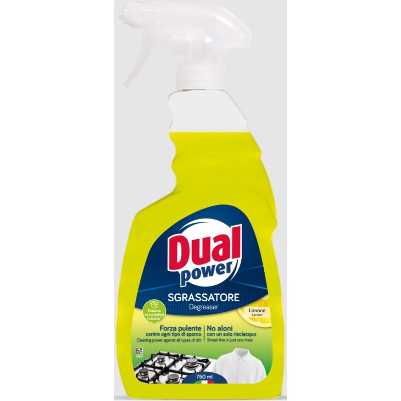 DUAL POWER SGRASSATORE LIMONE 750 ML X 6 CF
