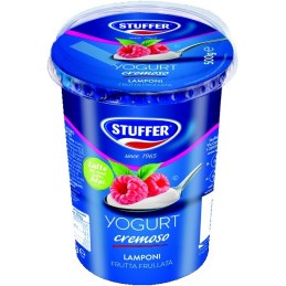 STUFFER YOG.CREM. LAMPONE FRULL. 500 GR. X 6 CF