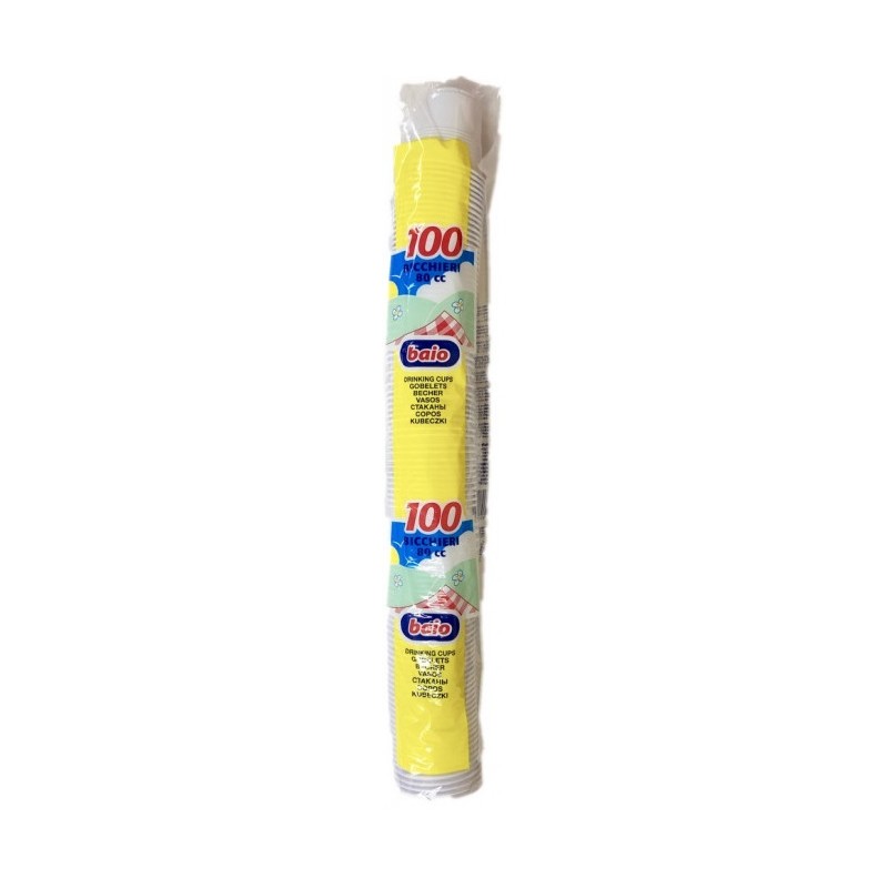BAIO BICCHIERE 80 CC 100 PZ X 48 CF