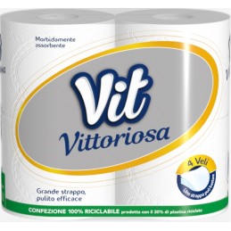 VIT VIT CARTA IGIENICA VITTORIOSA 4 VELI 4 ROT. X 15 CF