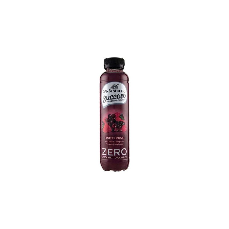S.BENEDETTO ZERO SUCCOSO FRUTTI ROSSI 400 ML X 12 CF
