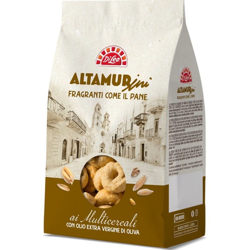 DI LEO TARALL. ALTAMURINI MULTICEREALI GR. 250 X 12 CF