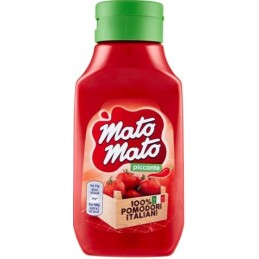 MATO MATO KETCHUP PICCANTE GR 390 X 9 PZ