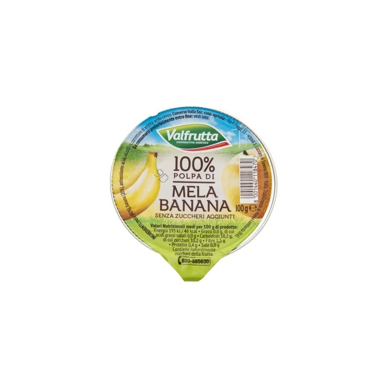 VF POLPA MELA/BANANA 100 GR X 60 CF