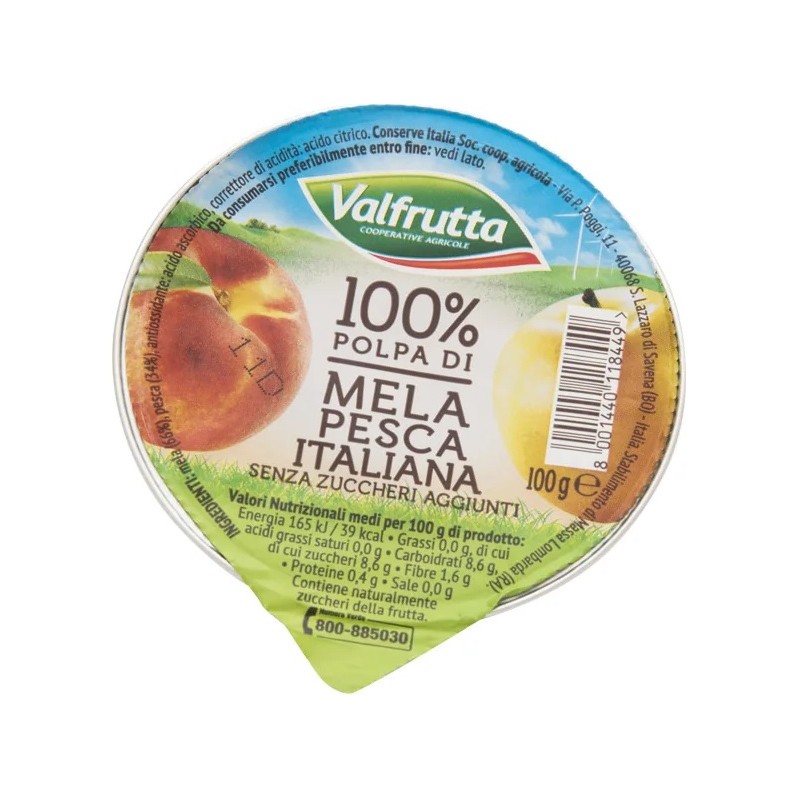 VF POLPA MELA/PESCA 100 GR X 60 CF