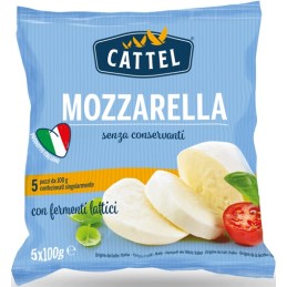 CATTEL MOZZARELLA 100 GR X 5 PZ
