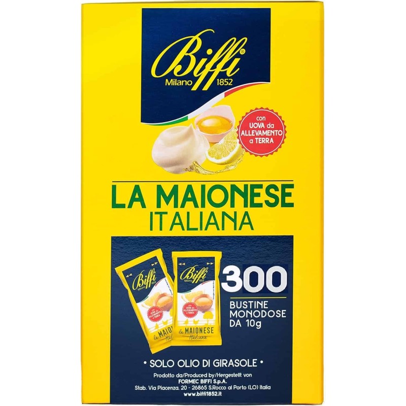 BIFFI MAIONESE BUSTINA 300 PZ X 10 GR