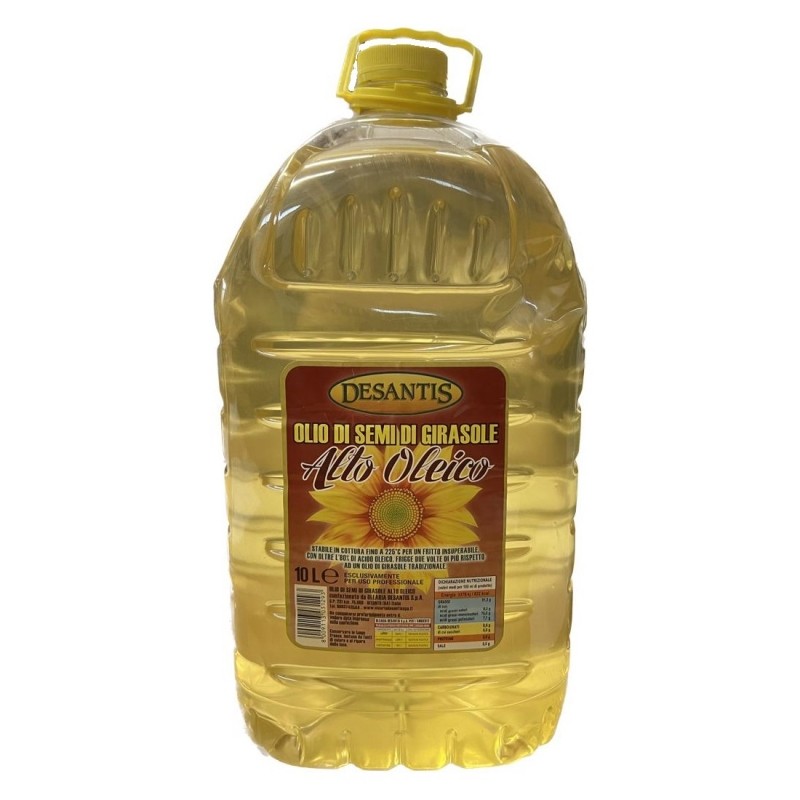 DESANTIS OLIO GIRASOLE ALTO OLEICO LT 10