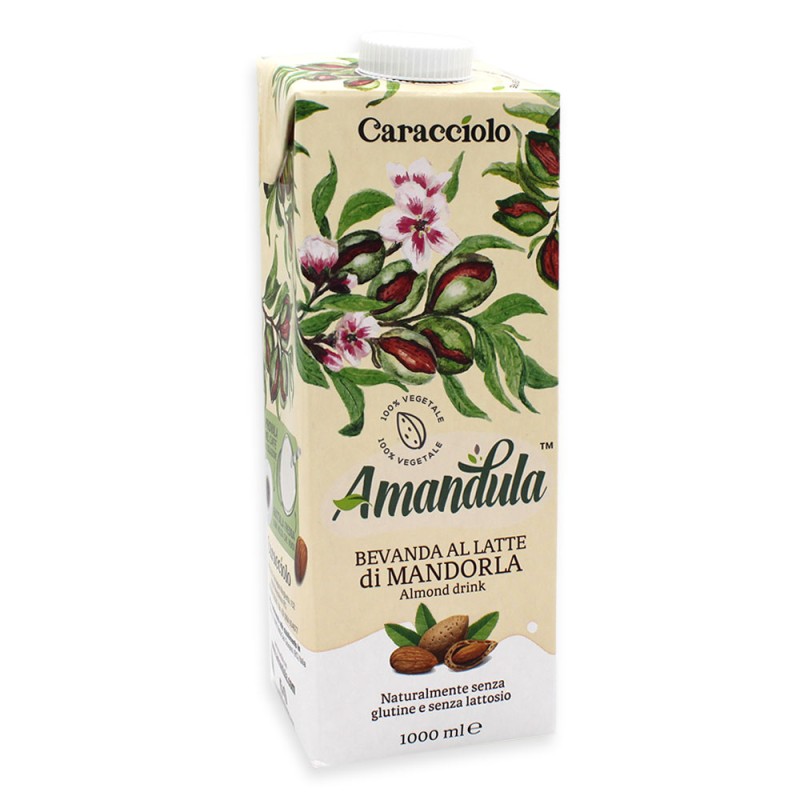 CARACCIOLO LATTE DI MANDORLA AMANDULA BRIK LT 1 X 6 PZ