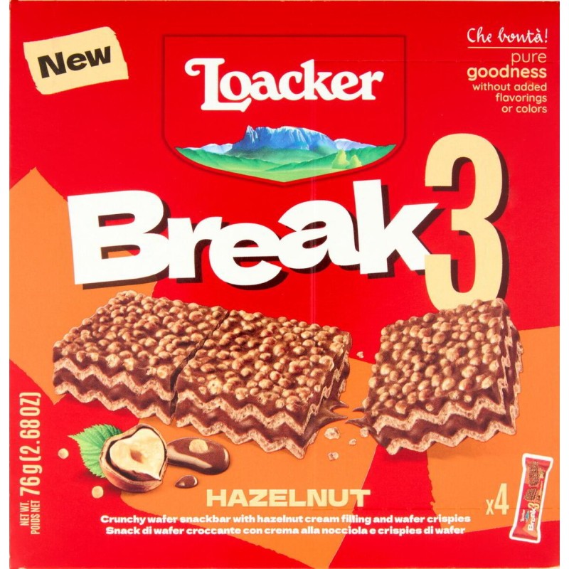 LOACKER BREAK3 19GR X 4 PZ X 10 CF