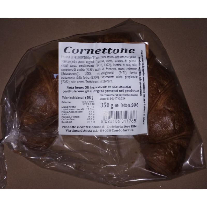 DOLCIARIA 2 L CORNETTONE 350 GR