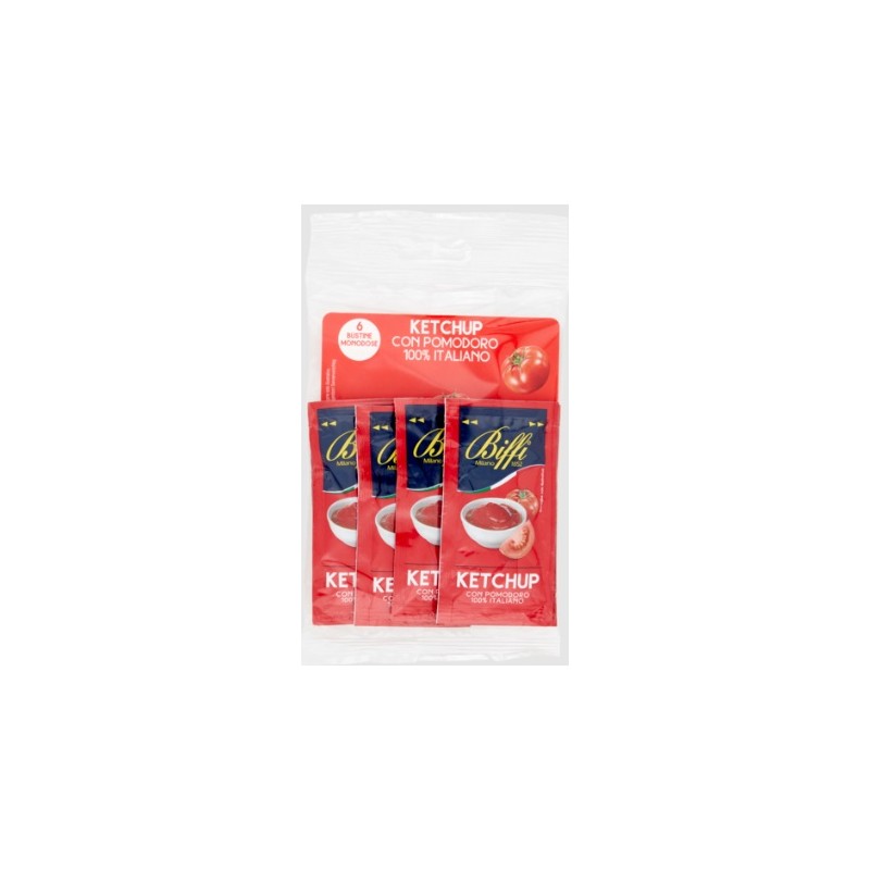 BIFFI KETCHUP BUSTINA MONO 10 GR X 6 PZ X 15 CF