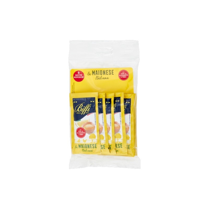 BIFFI MAIONESE BUSTINA MONO 10 GR X 6 PZ X 15 CF